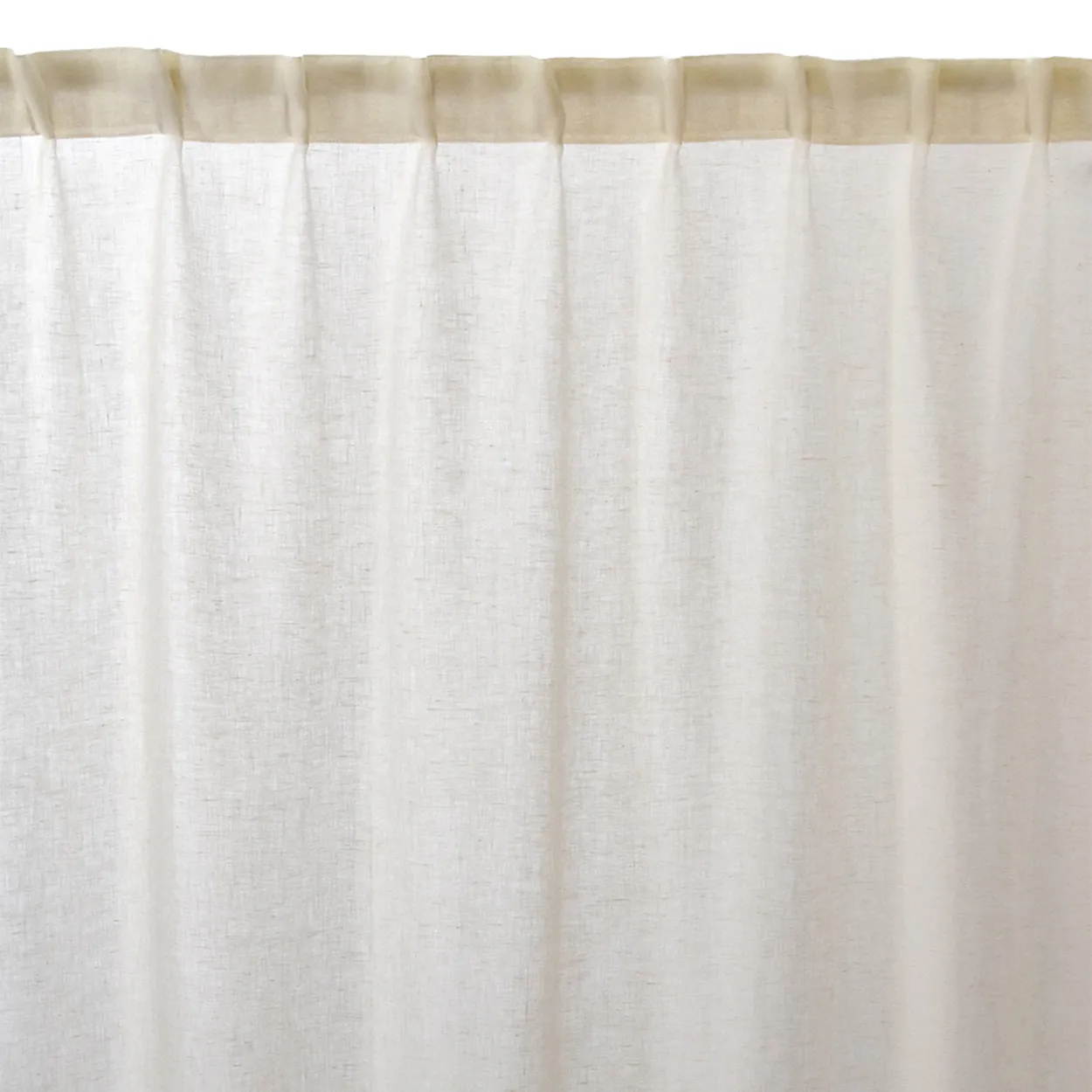 Linum Intermezzo curtain Creamy beige | Scandinavian Design | Beige