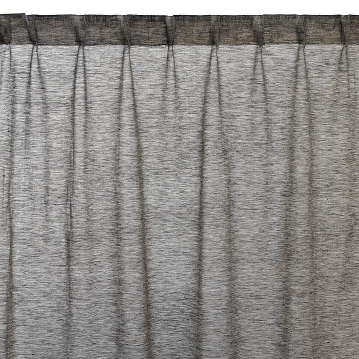 Intermezzo curtain, Dark coal grey Linum