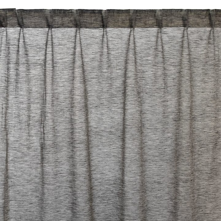 Intermezzo curtain - Dark coal grey - Linum