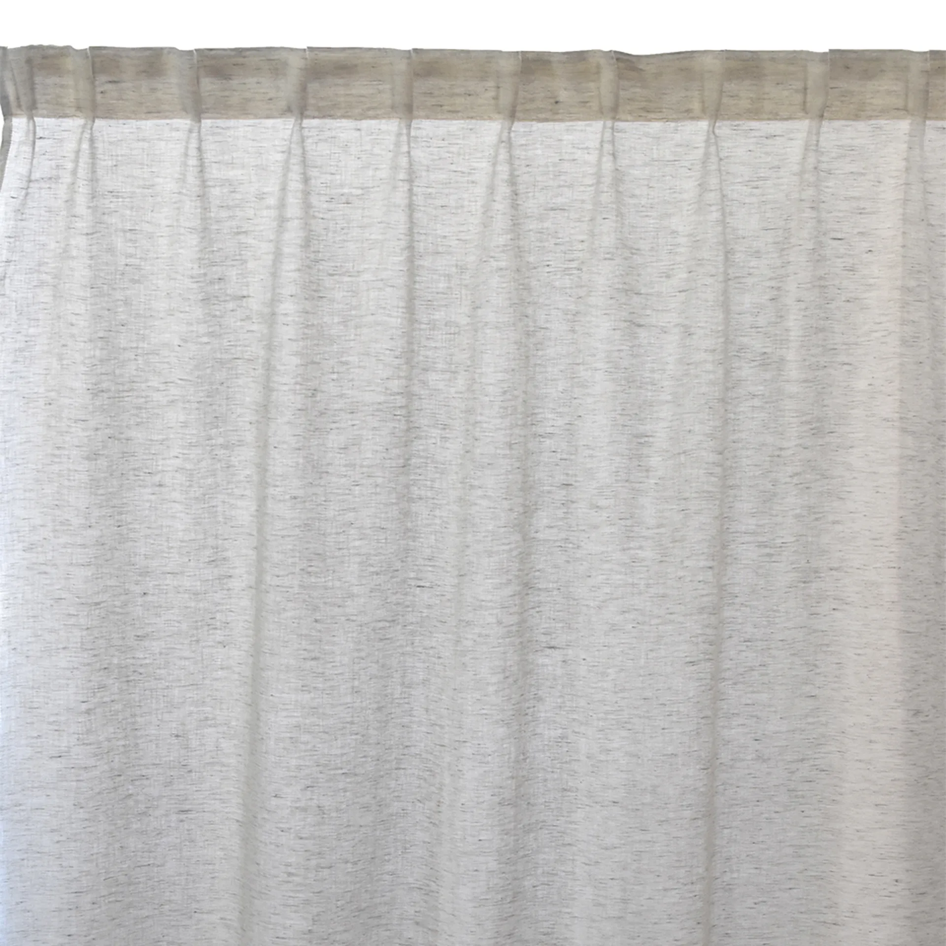 Intermezzo curtain, Light stone grey Linum