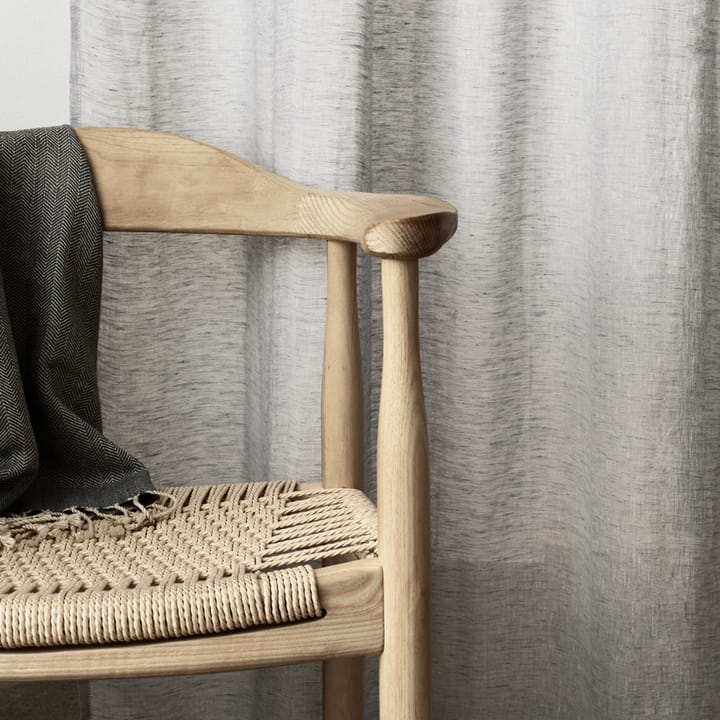 Intermezzo curtain, Light stone grey Linum
