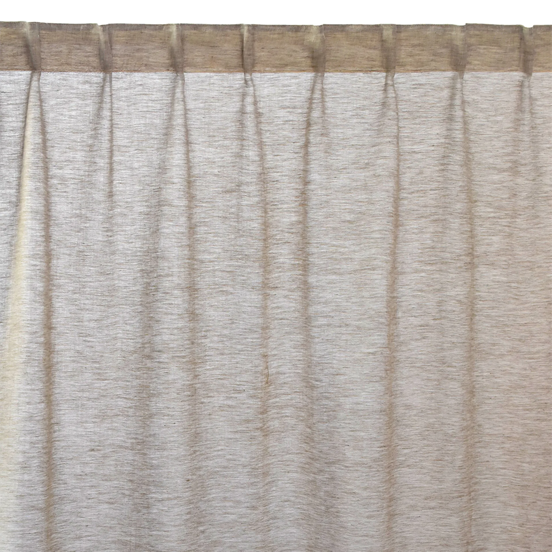 Intermezzo curtain, Mole brown Linum