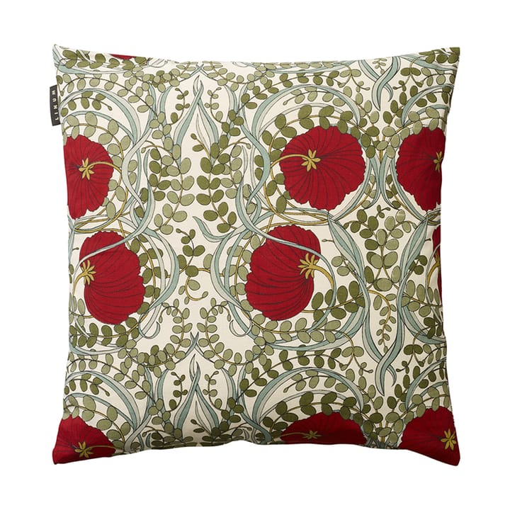 Nouveau cushion cover 50x50 cm - Dark red - Linum