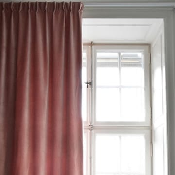 Paolo curtain with gathering tape - Dusty Pink - Linum