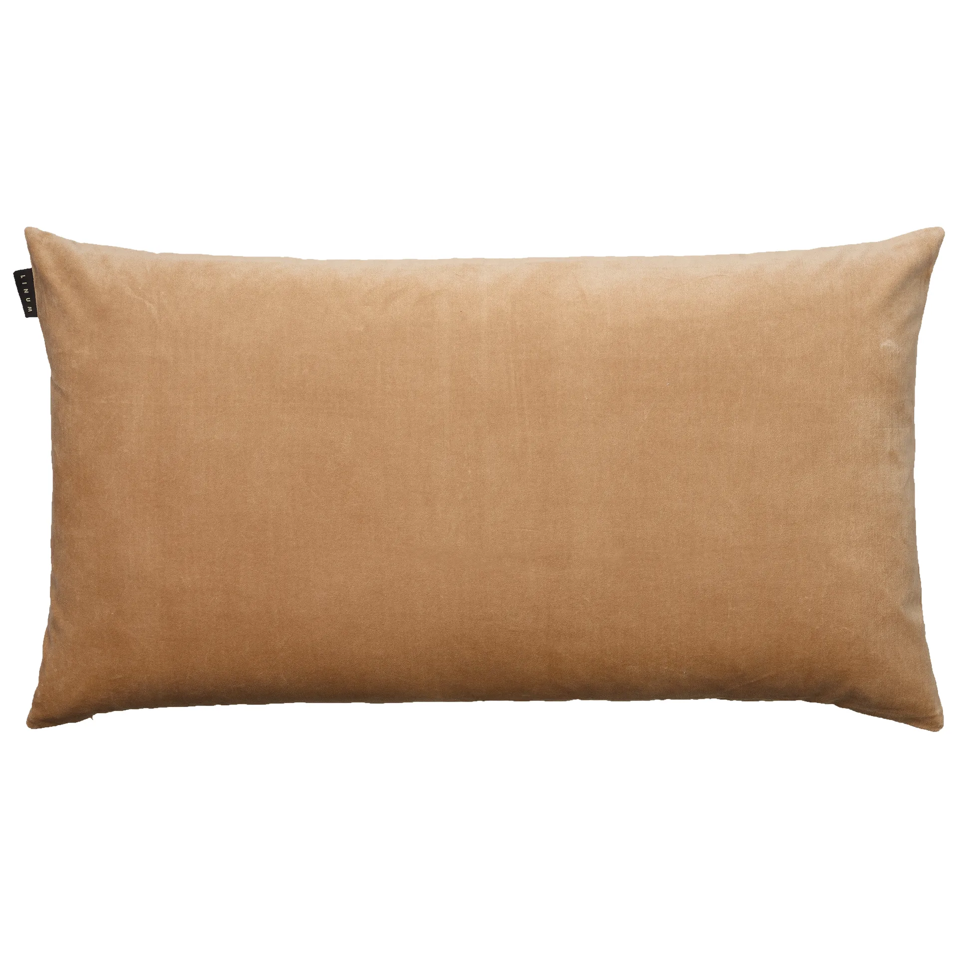 Paolo cushion cover 50 x 90 cm, Camel brown Linum