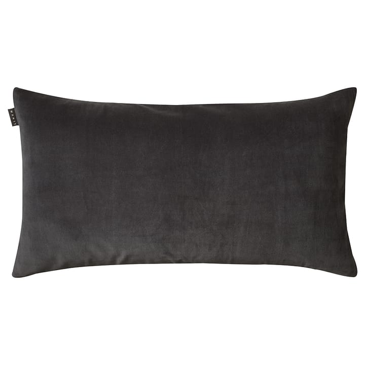 Paolo cushion cover 50 x 90 cm - Dark coal grey - Linum