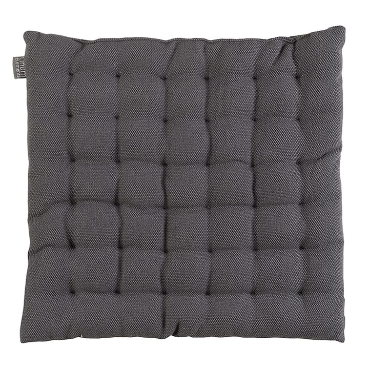 Pepper chair cushion 40x40 cm - Granite grey - Linum