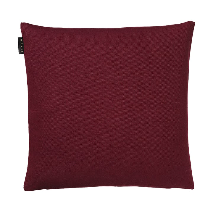 Pepper cushion cover 40x40 cm - Burgundy red - Linum