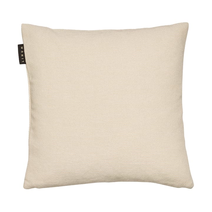 Pepper cushion cover 40x40 cm - Creamy beige - Linum