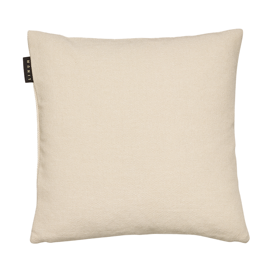 Linum Pepper cushion cover 40x40 cm Creamy beige | Scandinavian Design | Cushion covers | Beige
