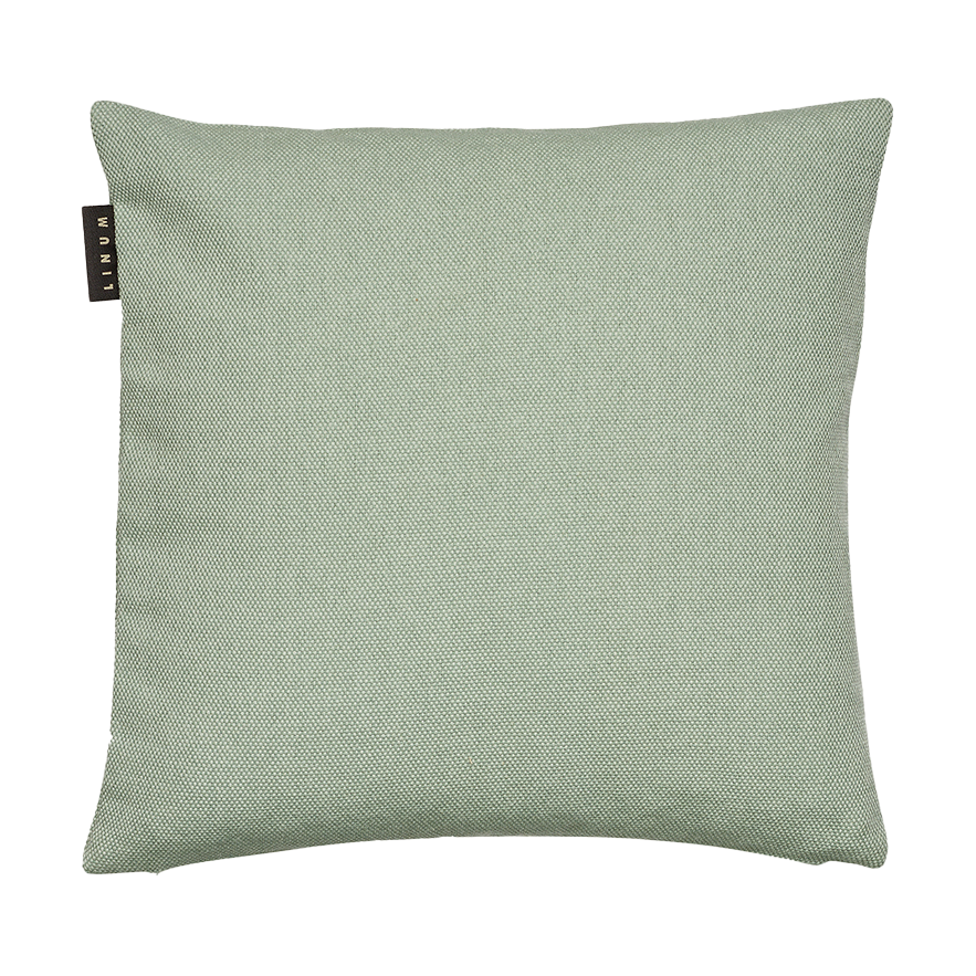 Linum Pepper cushion cover 40x40 cm Light ice green