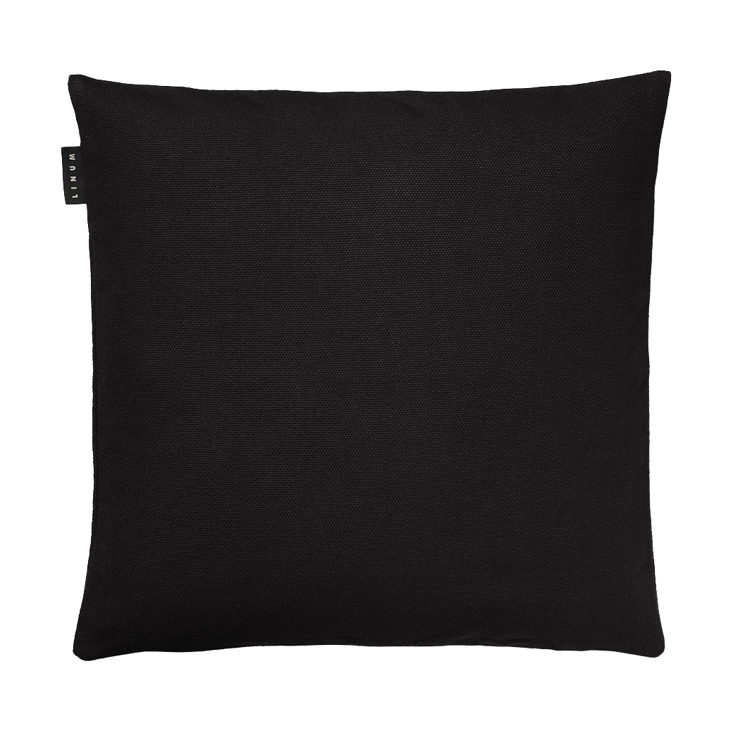 Linum Pepper pillowcase 50x50 cm Black | Scandinavian Design | Cushion covers | Black