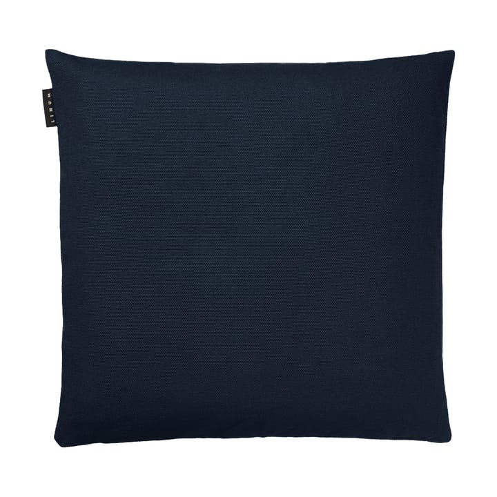 Pepper pillowcase 50x50 cm - Dark navy blue - Linum