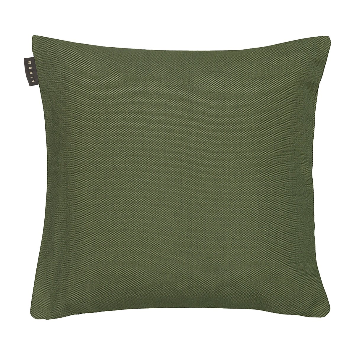 Linum Pepper pillowcase 50x50 cm Dark olive green | Scandinavian Design | Cushion covers | Green