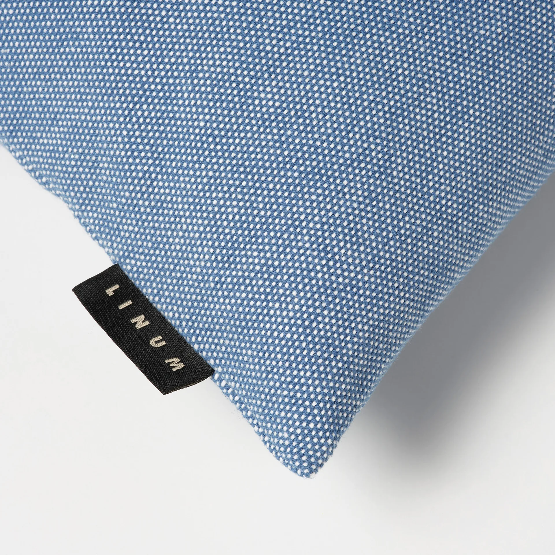 Pepper pillowcase 50x50 cm, Deep sea blue Linum