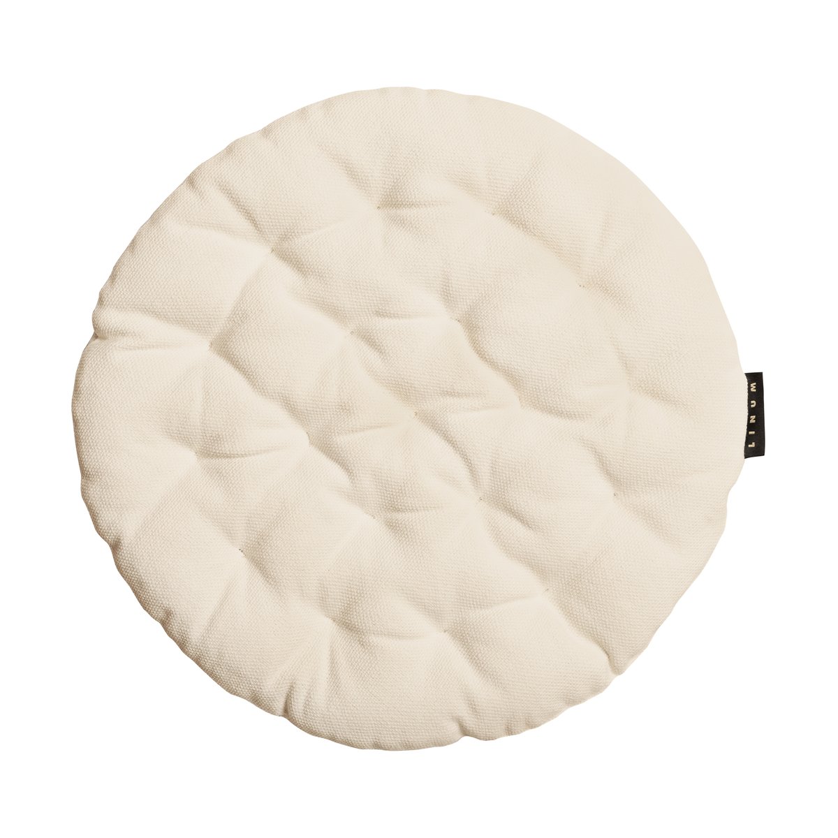 Linum Pepper seat cushion o37 cm Creamy beige | Scandinavian Design | Seat cushions & pads | Beige