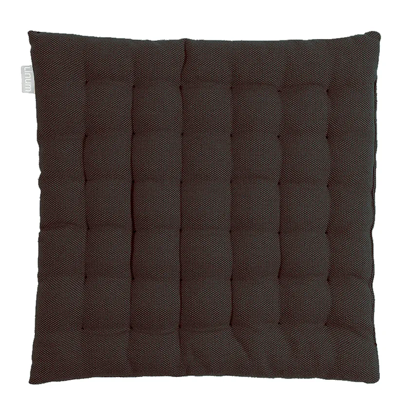 Pepper seat cushion 40x40 cm, Black Linum