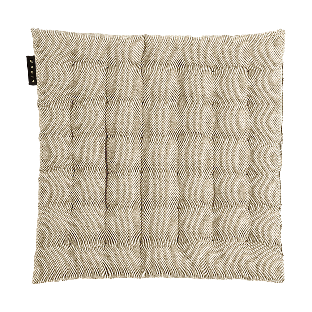 Linum Pepper seat cushion 40x40 cm Bronze brown | Scandinavian Design | Seat cushions & pads | Beige