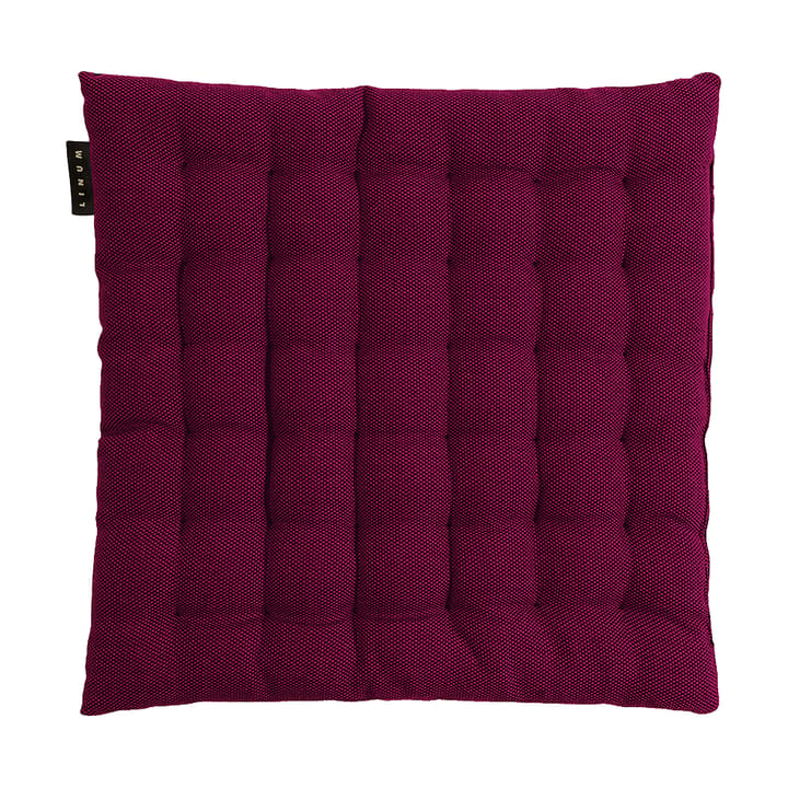 Pepper seat cushion 40x40 cm - Burgundy red - Linum