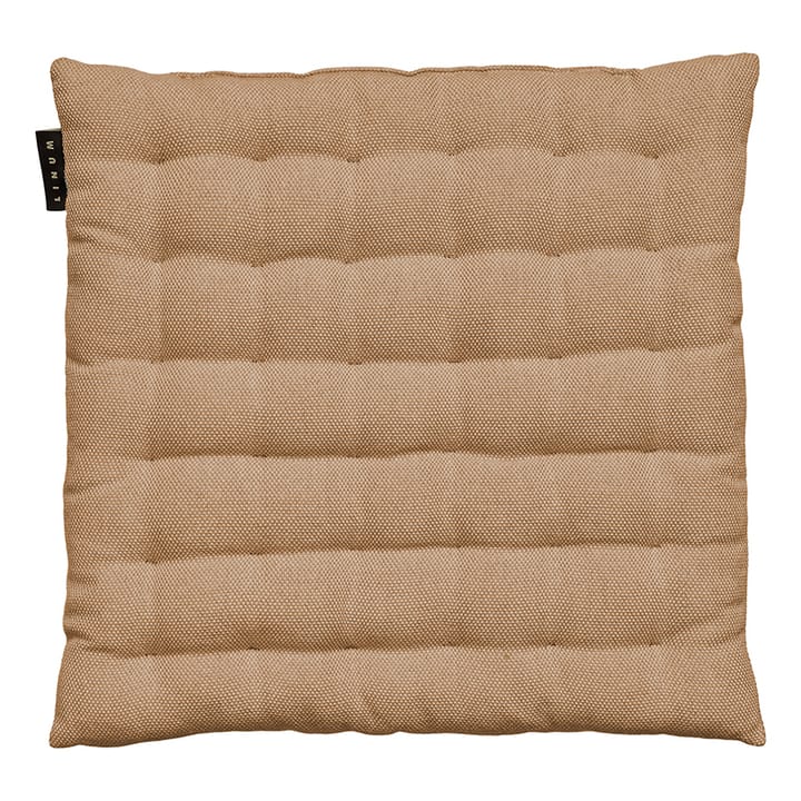 Pepper seat cushion 40x40 cm - Camel brown - Linum