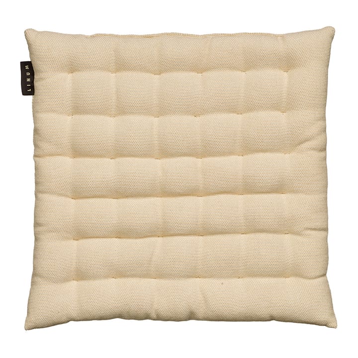 Pepper seat cushion 40x40 cm - Creamy beige - Linum