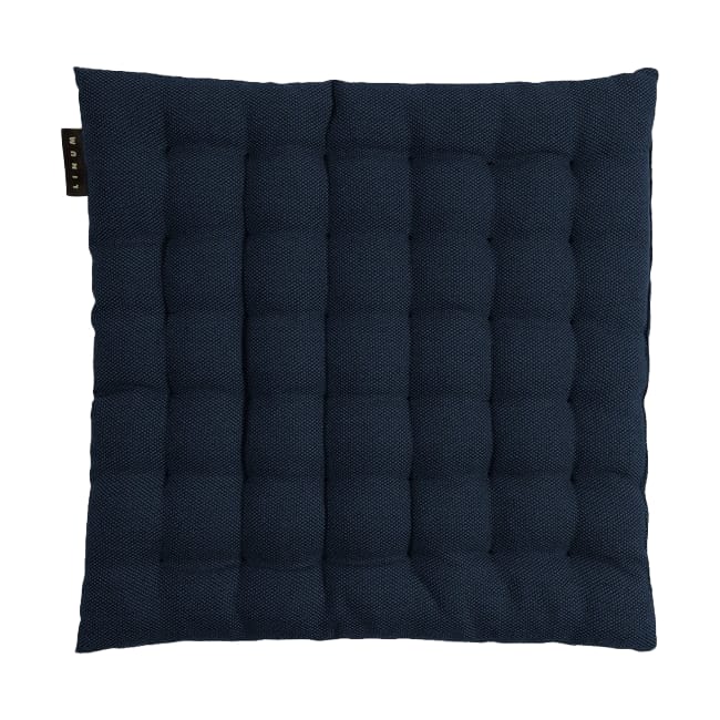 Pepper seat cushion 40x40 cm - Dark navy blue - Linum