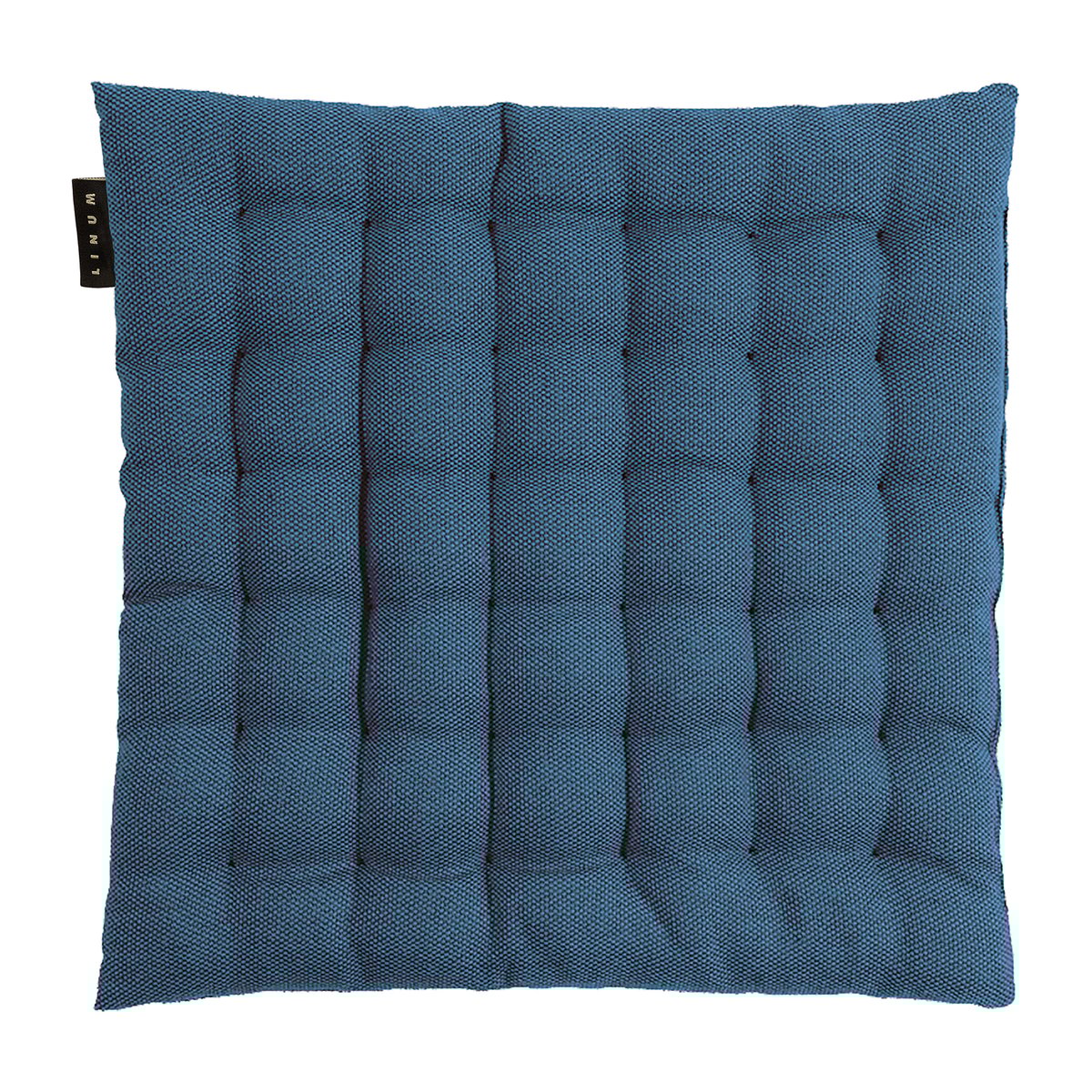 Linum Pepper seat cushion 40x40 cm Indigo blue | Scandinavian Design | Seat cushions & pads | Blue