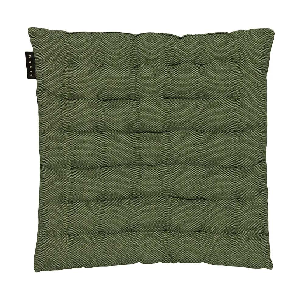 Pepper seat cushion 40x40 cm, Olive green Linum