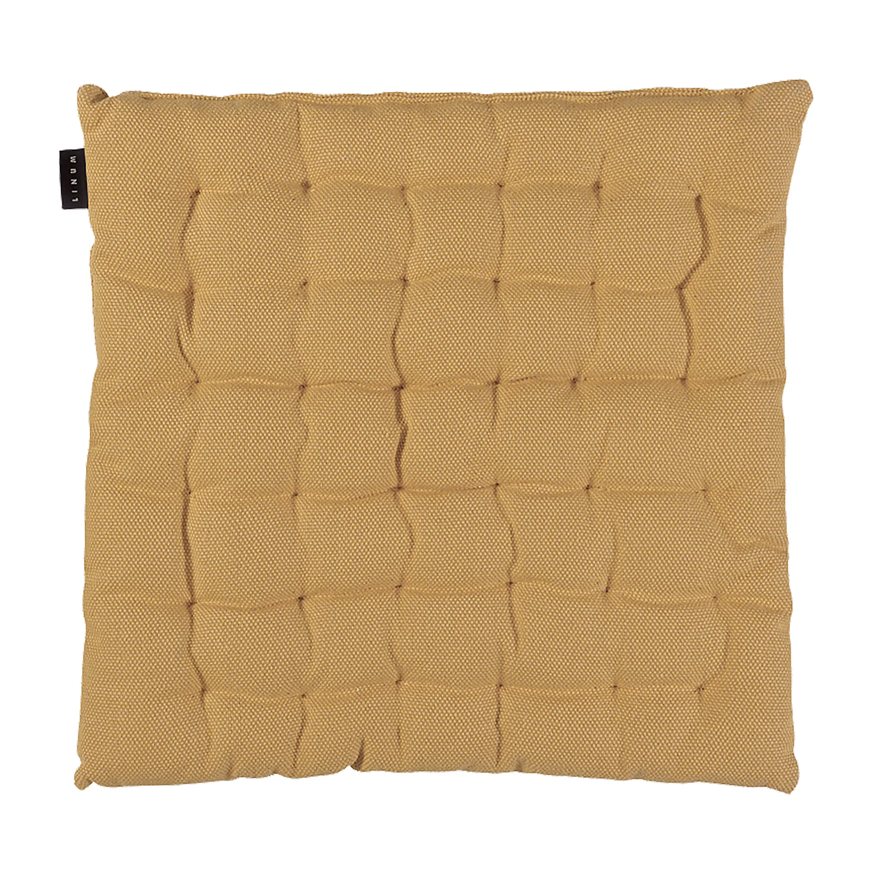 Pepper seat cushion 40x40 cm, Straw yellow Linum