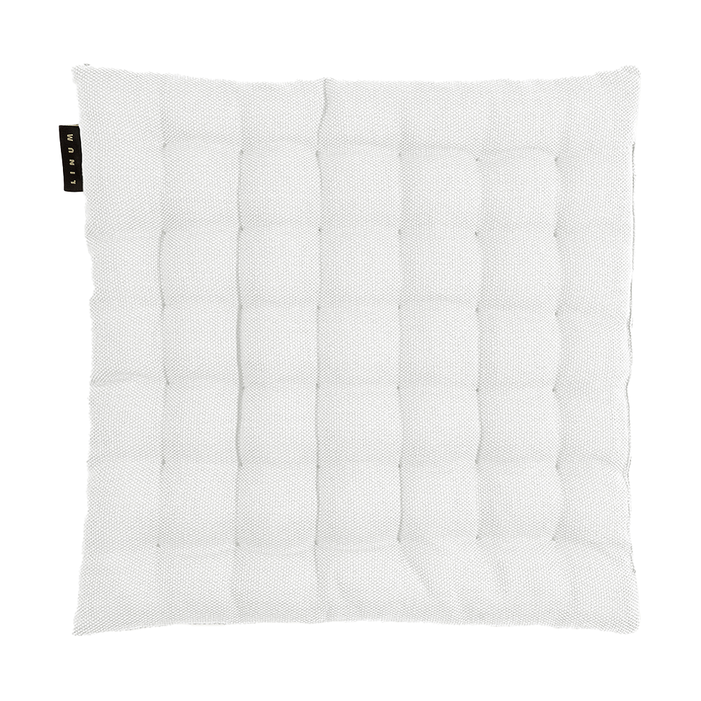 Linum Pepper seat cushion 40x40 cm White | Scandinavian Design | Seat cushions & pads | White
