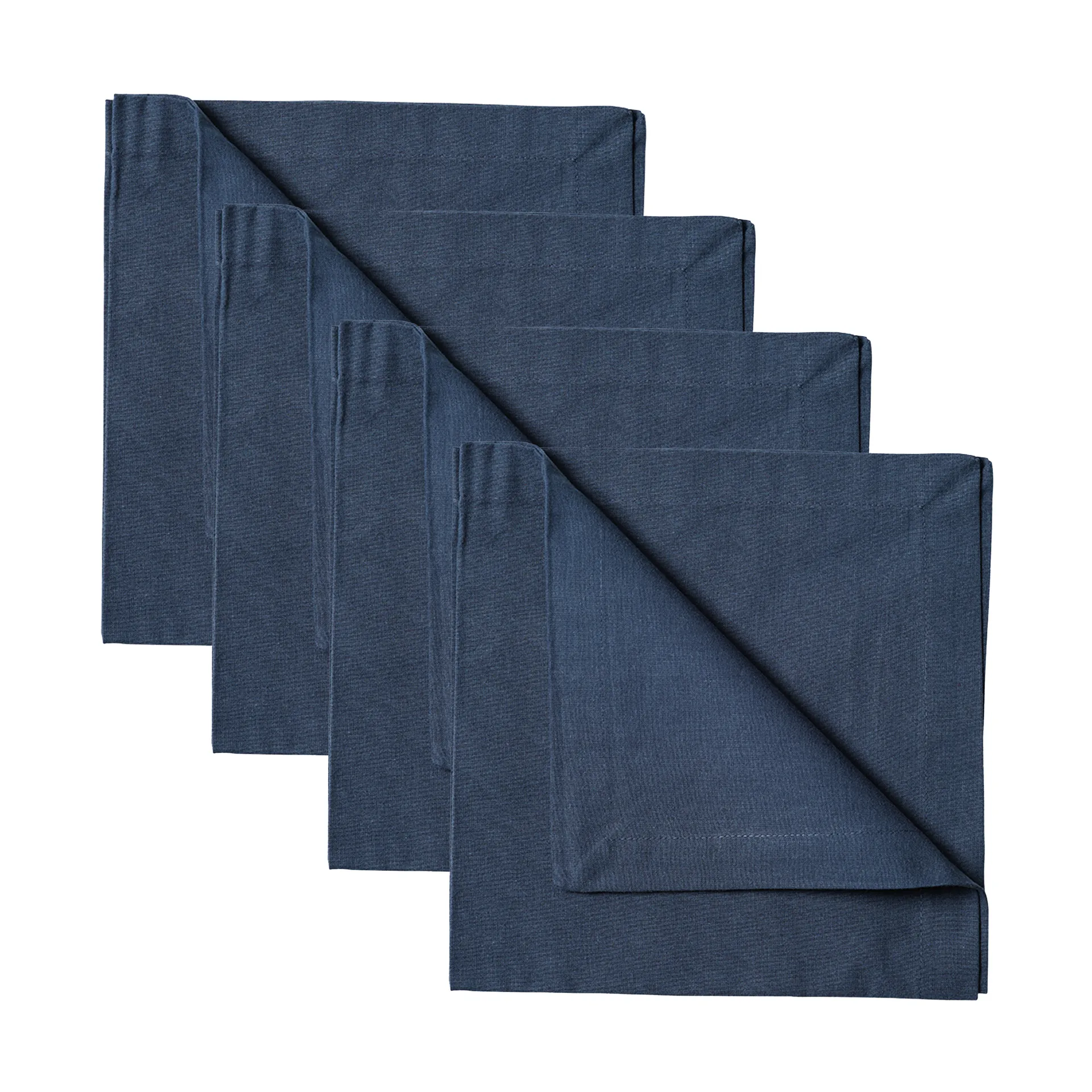 Robert napkins 4-pack, Indigo blue Linum