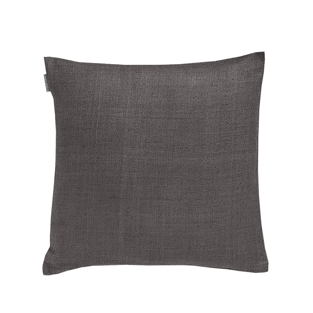 Linum Seta cushion cover 50x50 Granite grey | Scandinavian Design | Cushion covers | Grey