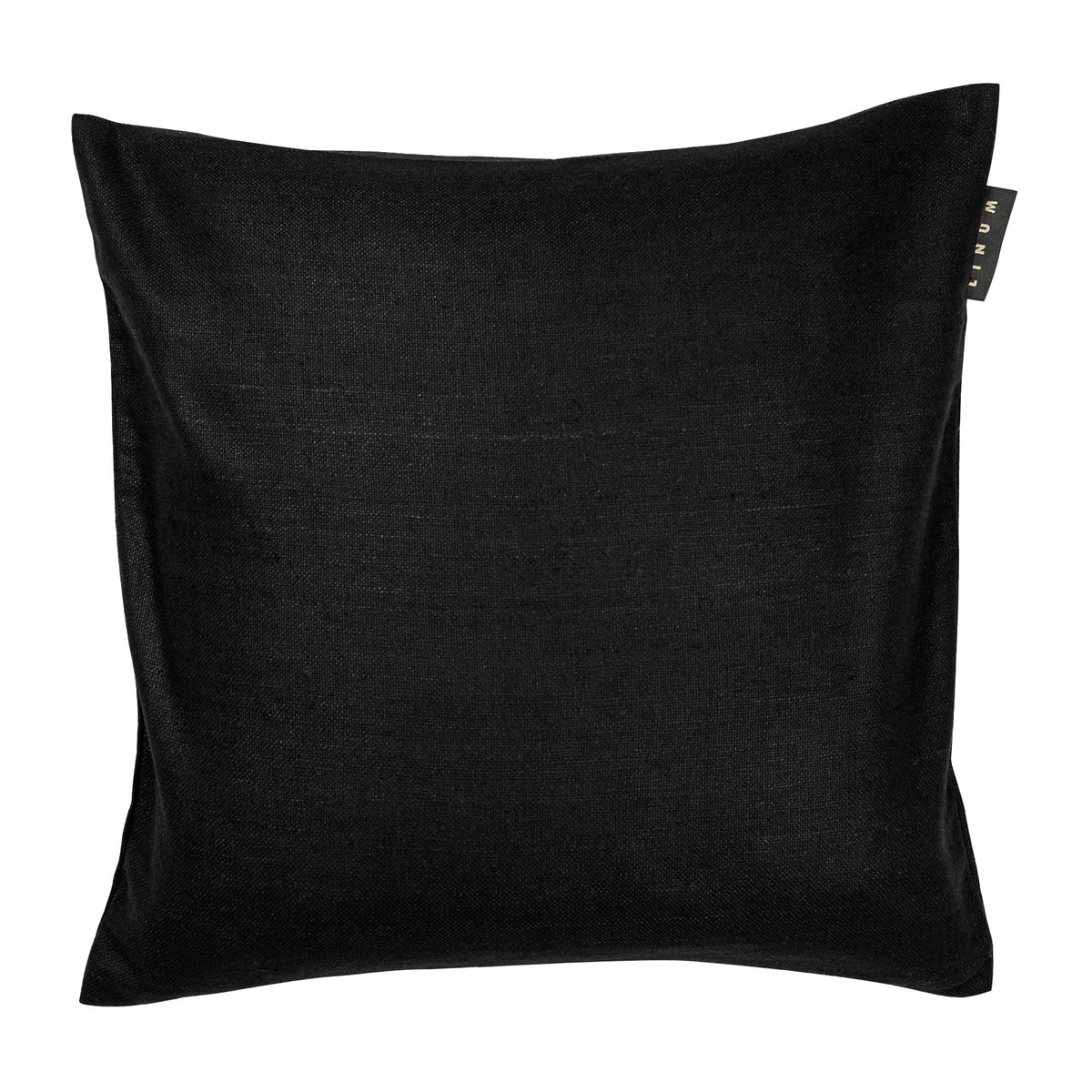 Linum Seta pillowcase 50x50 cm Black | Scandinavian Design | Cushion covers | Black