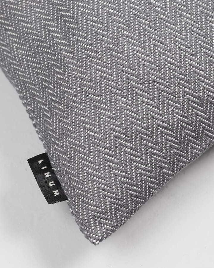 Shepard cushion cover 50x50 cm - Granite grey - Linum