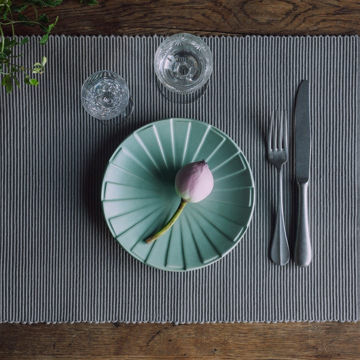 Uni placemat 35x46 cm 2-pack, Granite grey Linum