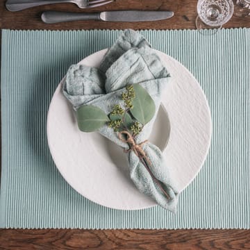 Uni placemat 35x46 cm 2-pack - Ice green - Linum