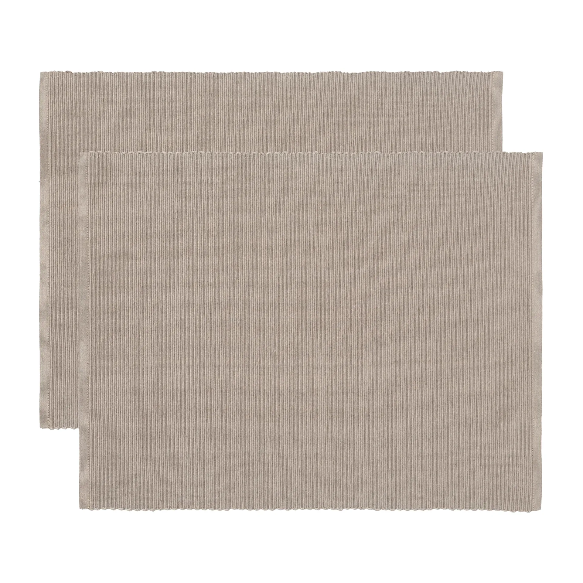 Uni placemat 35x46 cm 2-pack, Mole brown Linum