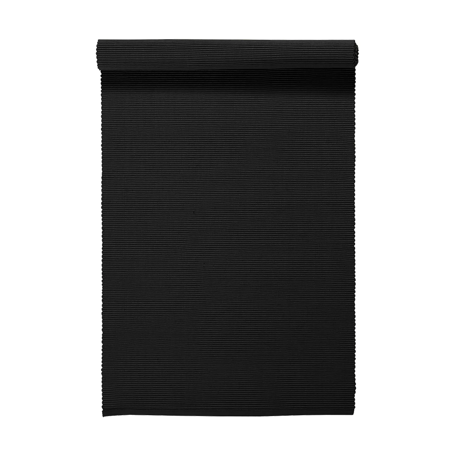 Uni table runner 45x150 cm, Black Linum