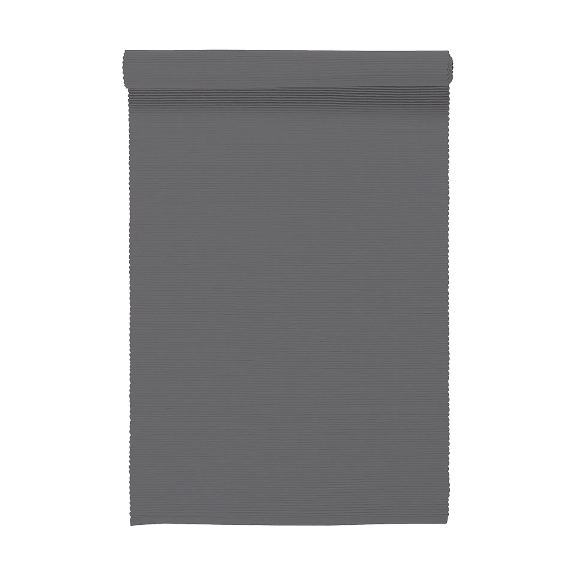 Uni table runner 45x150 cm, Granite grey Linum