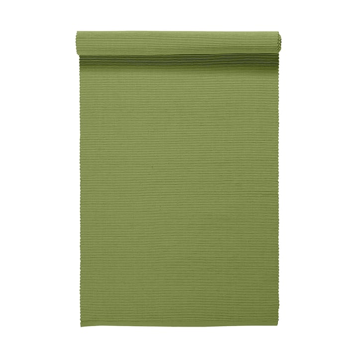 Uni table runner 45x150 cm - Moss green - Linum