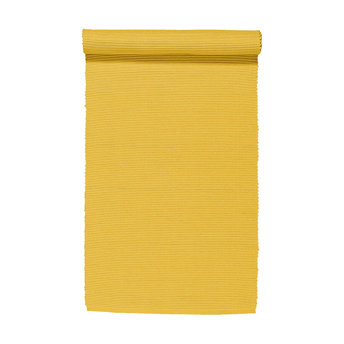 Uni table runner 45x150 cm, Mustard yellow Linum