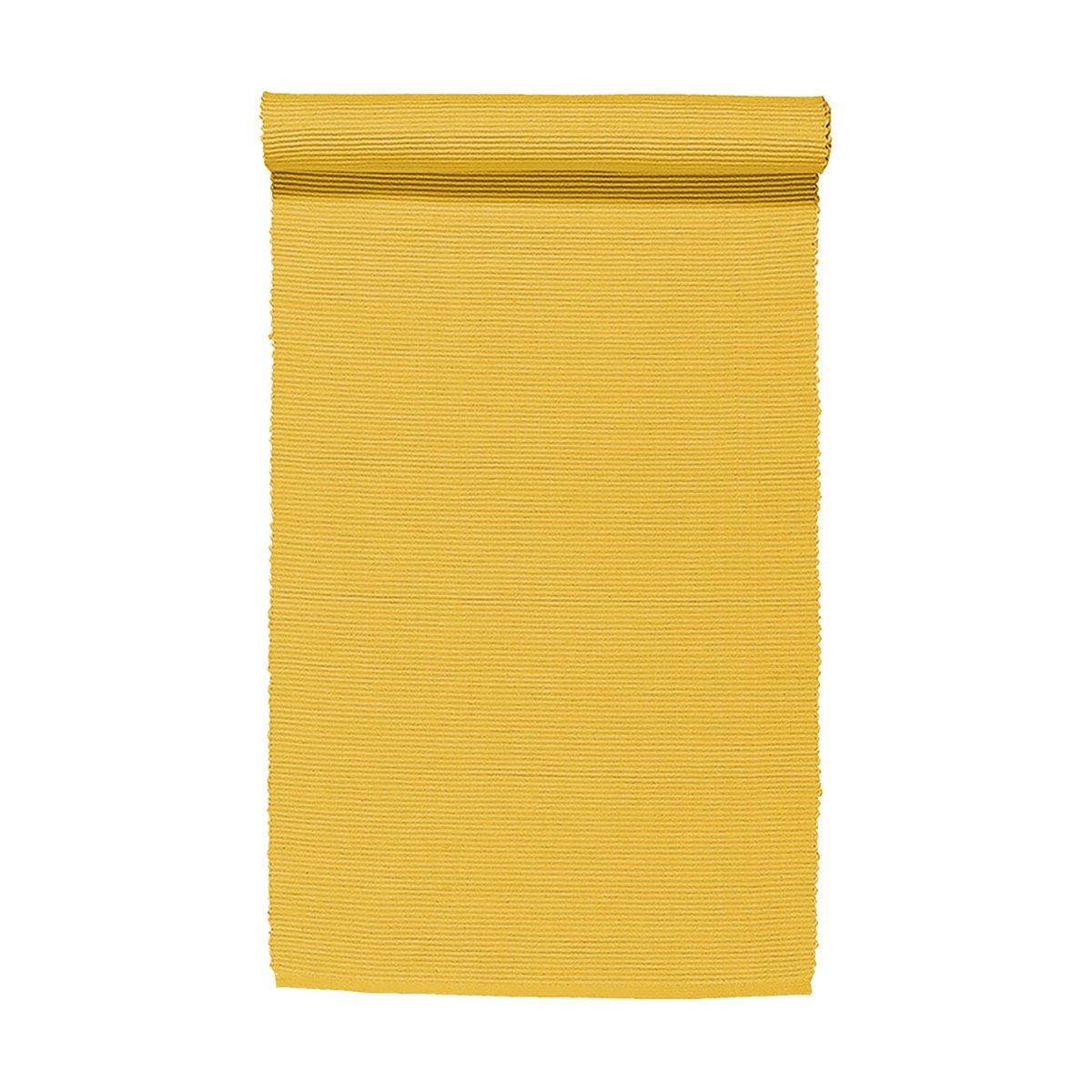 Linum Uni table runner 45x150 cm Mustard yellow | Scandinavian Design | Table runners | Yellow