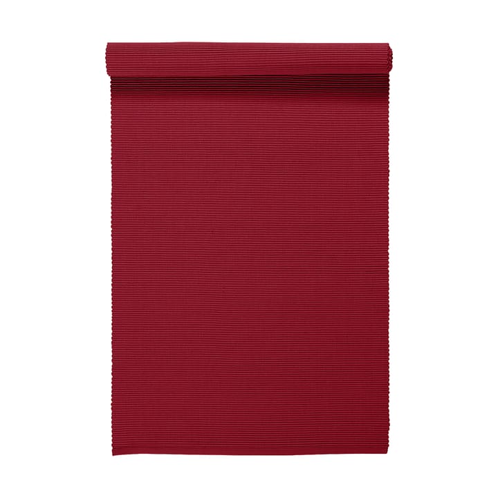 Uni table runner 45x150 cm - Red - Linum