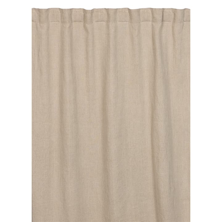West curtain with ribbon strip - beige - Linum