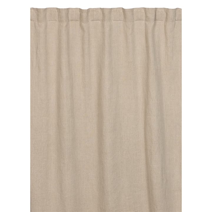 West curtain with ribbon strip, beige Linum