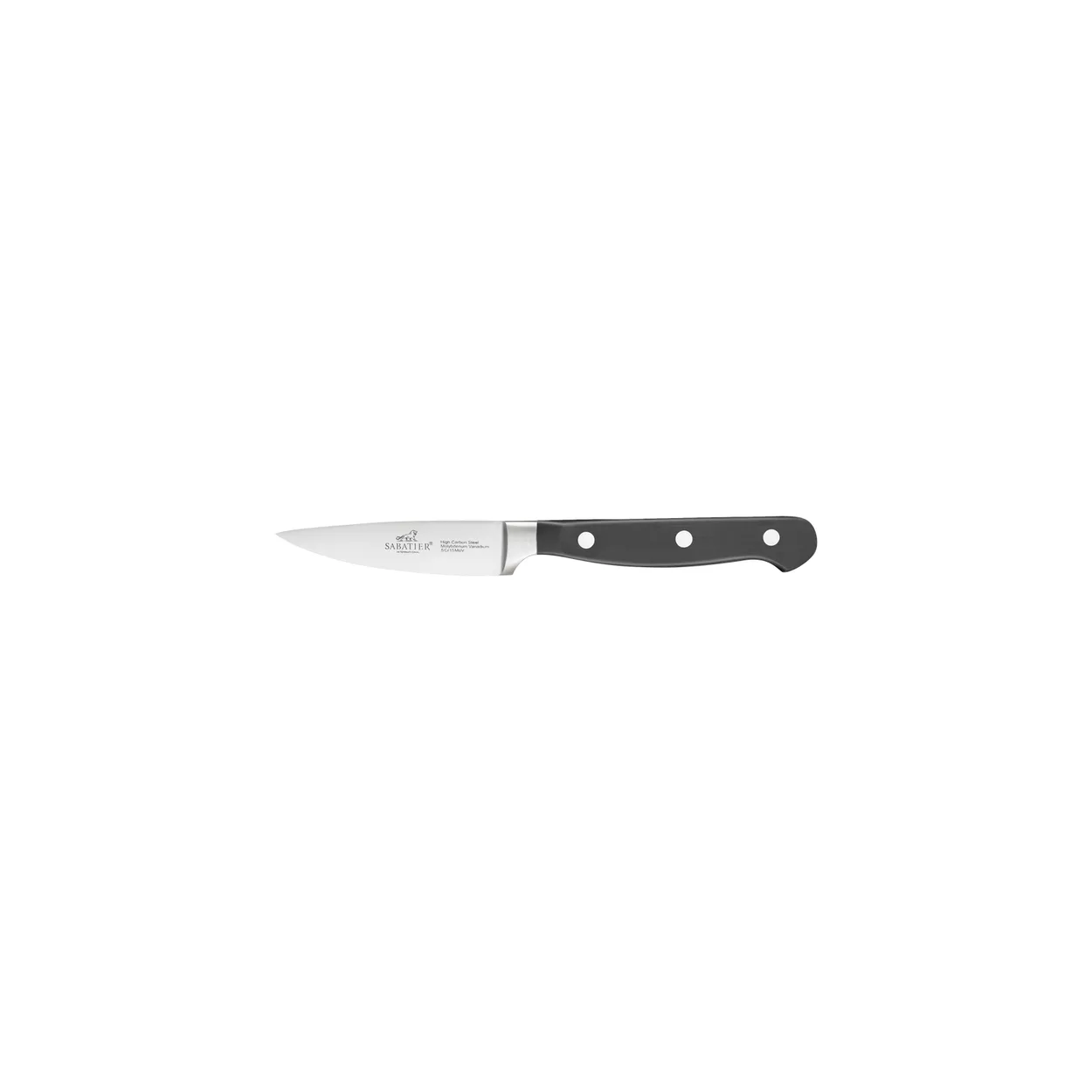 Lion Sabatier Pluto herb knife 10 cm Steel-black | Scandinavian Design | Vegetable knives | Black