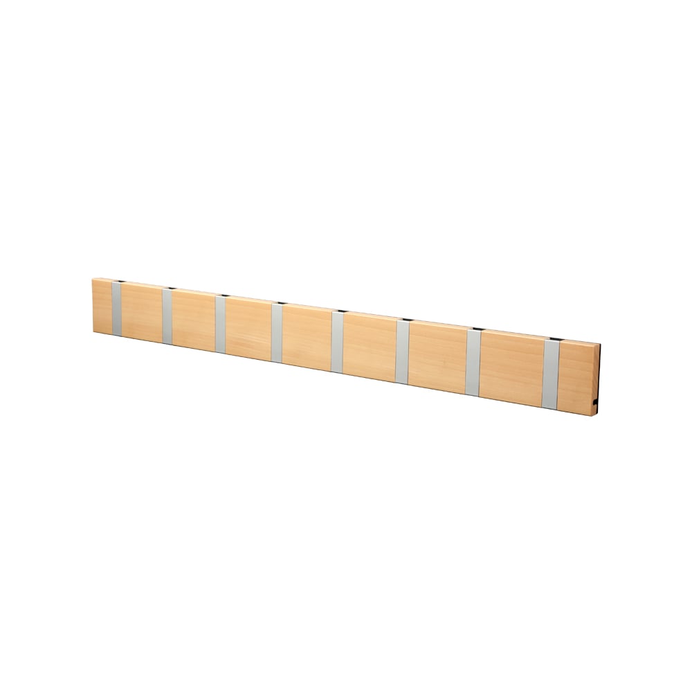 LoCa Knax clothes hanger 8-hook Birch | Scandinavian Design | Clothes racks, coat stands & hangers | Beige