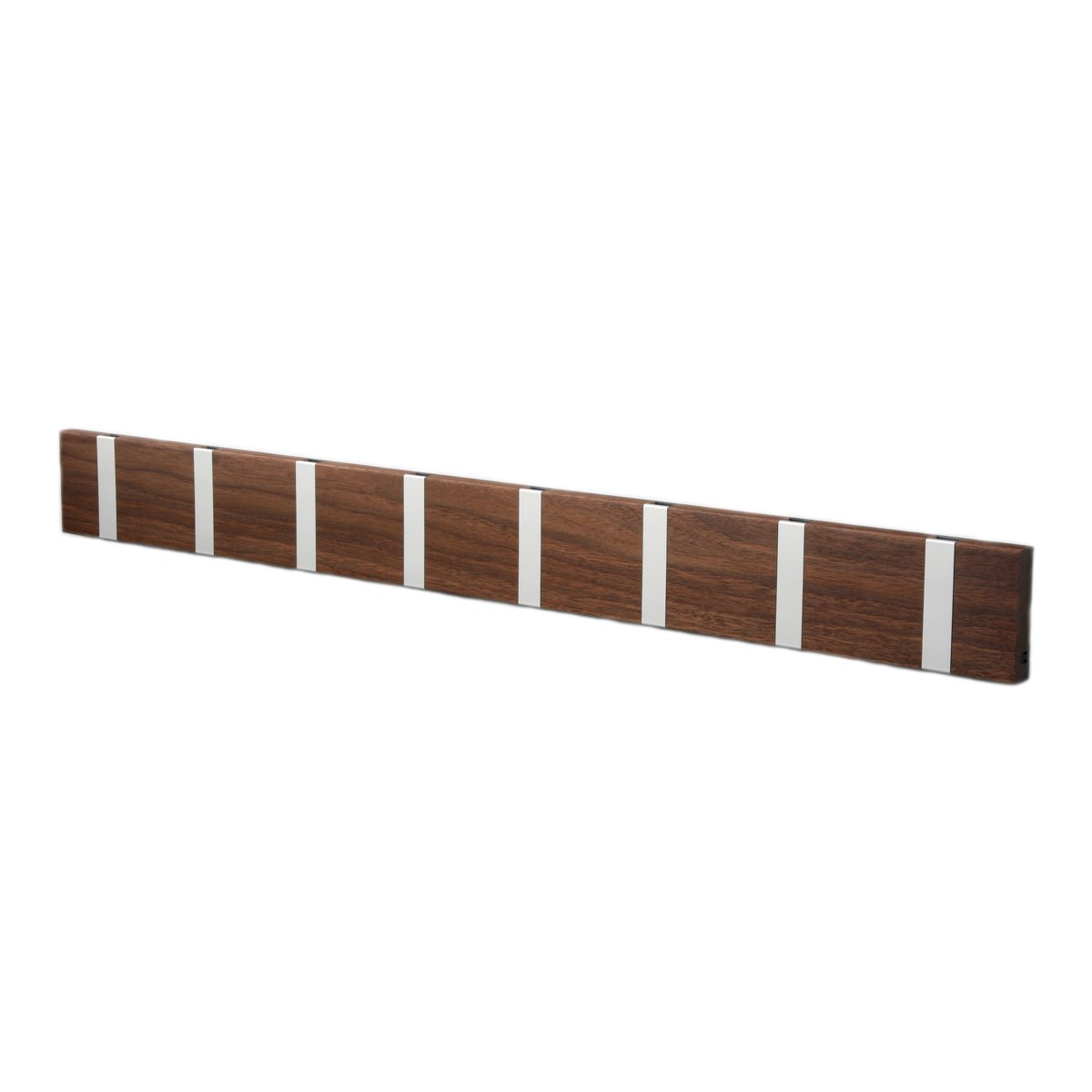 Loca Knax hanger 80 cm oiled walnut-grey | Scandinavian Design | Clothes hooks & hangers | Brown