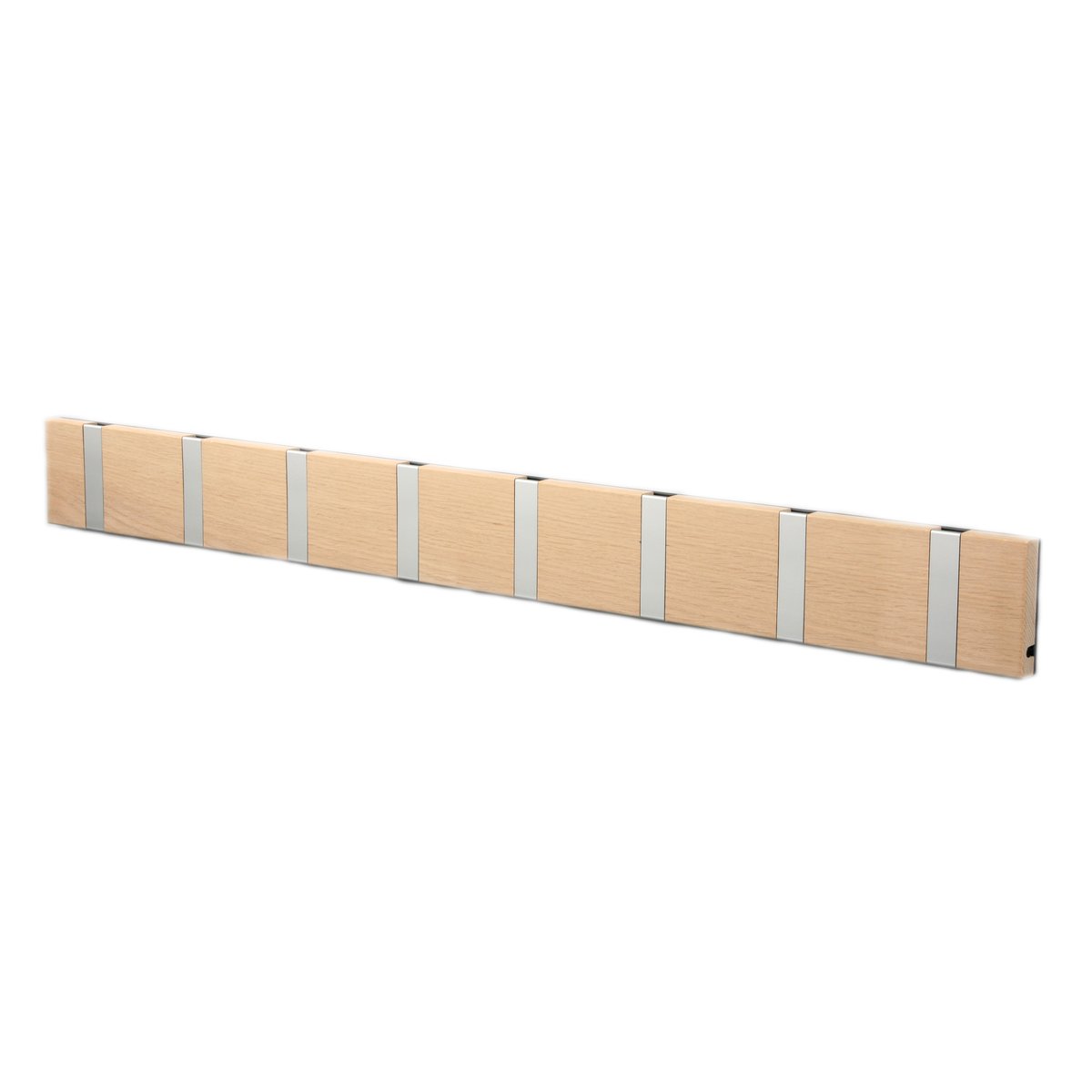 Loca Knax hanger 80 cm soaped oak-grey | Scandinavian Design | Clothes hooks & hangers | Brown