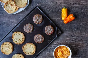 Classic collection griddle and grill plate - Cast iron, reversible - Lodge